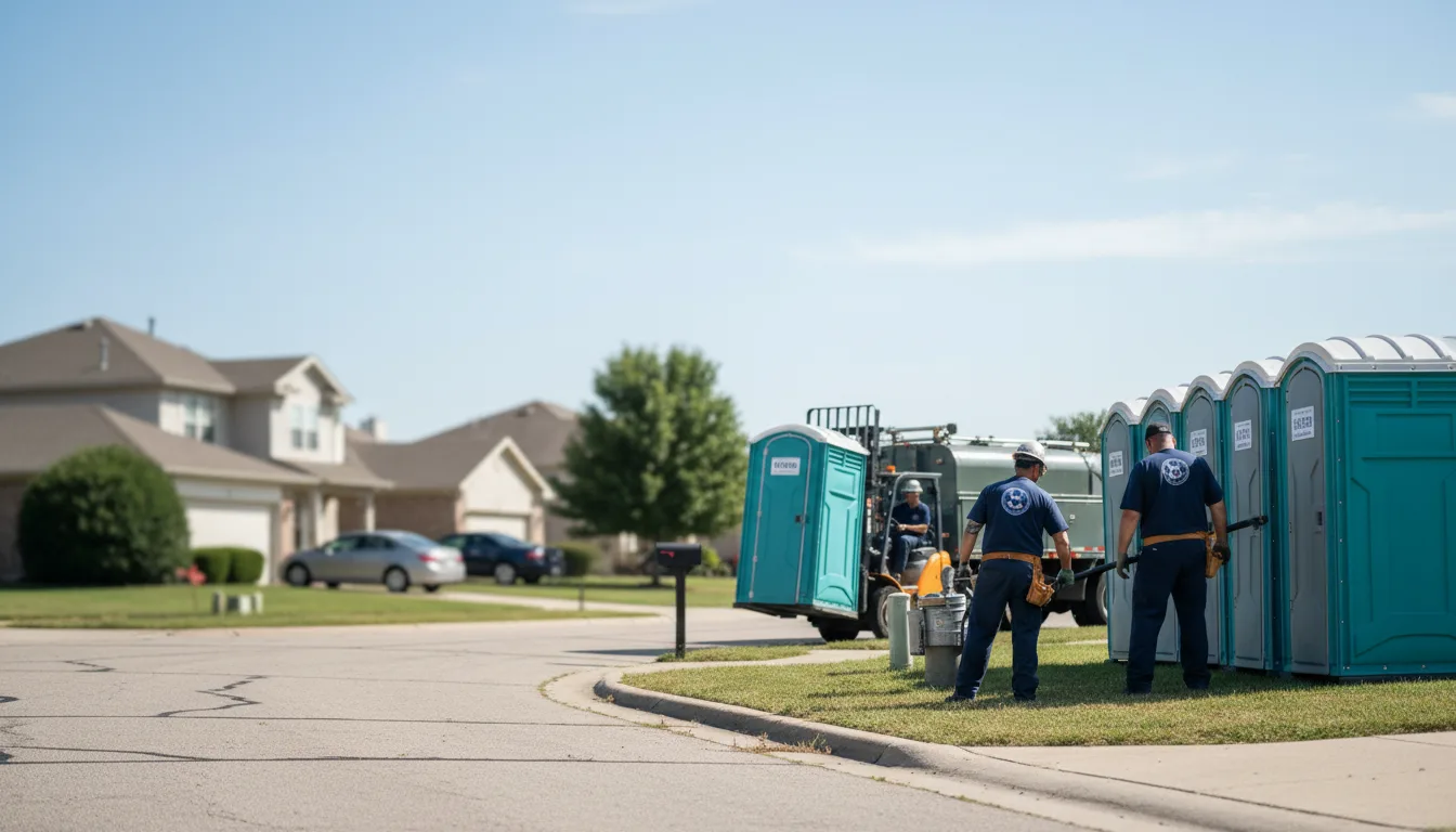 Porta Potty Rental in Pittsburg, MO near me